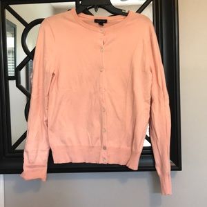 Peach cardigan